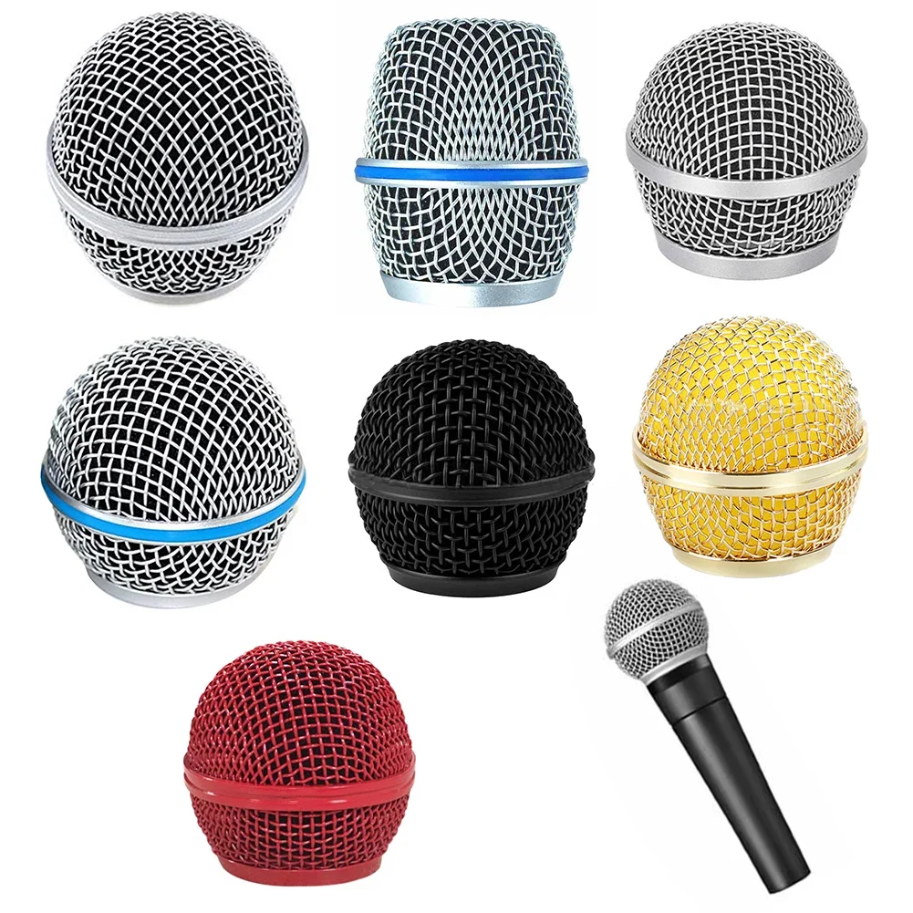 Shure Mic Mv7 - Cabezal de malla para micrófono, cubierta