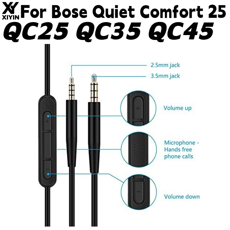 Cable de audio para auriculare - Bose Headphone Qc45 reseña y precio